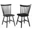 Chaise d'appoint en bois Tehlani Windsor