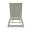 Dune Sling Marine Grade Polymer Stacking Armless Chaise With Wheels-98940426-98940427