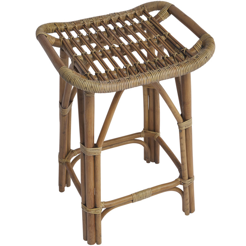 Tabouret Salsa, Tabouret de bar (siège d'une hauteur de 25 po), Brun antique