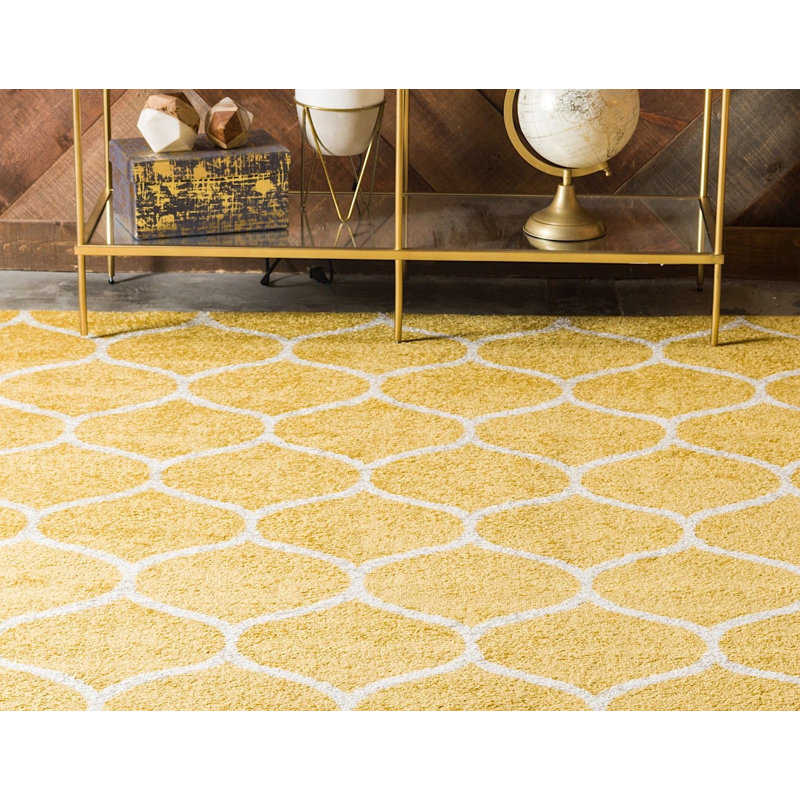 Llanet Geometric Indoor Rug, Rectangle 9' x 12'