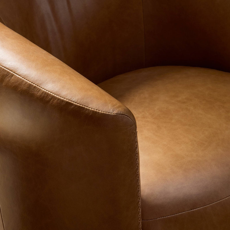 Salena Swivel Chair-Sonoma Chestnut, Sonoma Chestnut