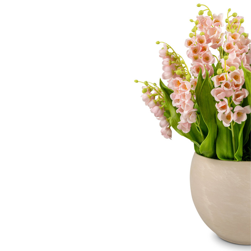 Cora RealTouch Muguet Arrangement, Rosé