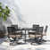 Argyri Round 6 - Person 54" Long Dining Set with Cushions