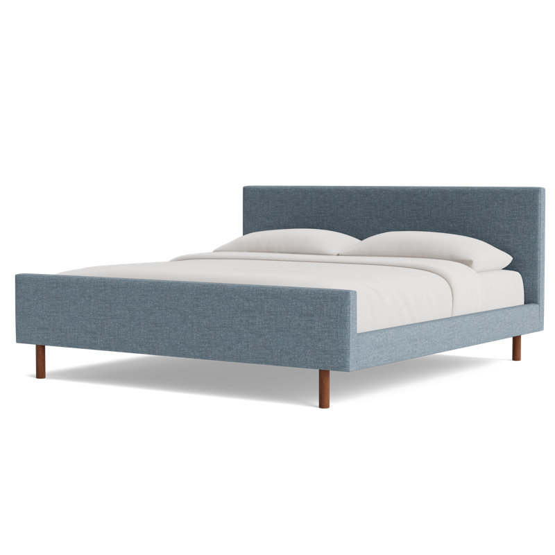 Skinny Fat Twin Bed, California King, Performance Weave - Spruce