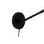 Steel Plug-in Armed Sconce