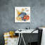 Toile épique Graffiti «Fall Flair 3» par Anne Tavoletti, 18 po x 18 po-815999113