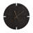 Numberless Textured Wall Clock