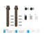 Rouleaux supplémentaires Classic Strap pour mini-porte de grange coulissante-311931055