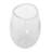 Cole and Grey Glass Wide Clear Decorative Vase-1395988088
