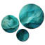 Turquoise Tranquillity V - Abstract Landscape Living Room Set