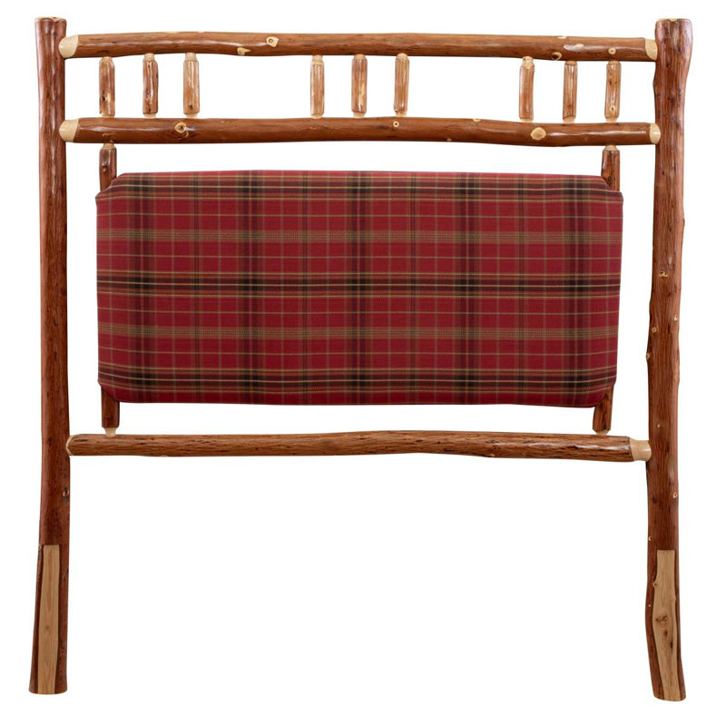  Tête de lit tapissier Hickory, Standard Leather, King