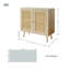 Allory Wicker/Rattan Rectangle Accent Cabinet