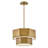 Facet Five-Light Convertible Hexagonal Two-Tier Pendant-94486976-94486977