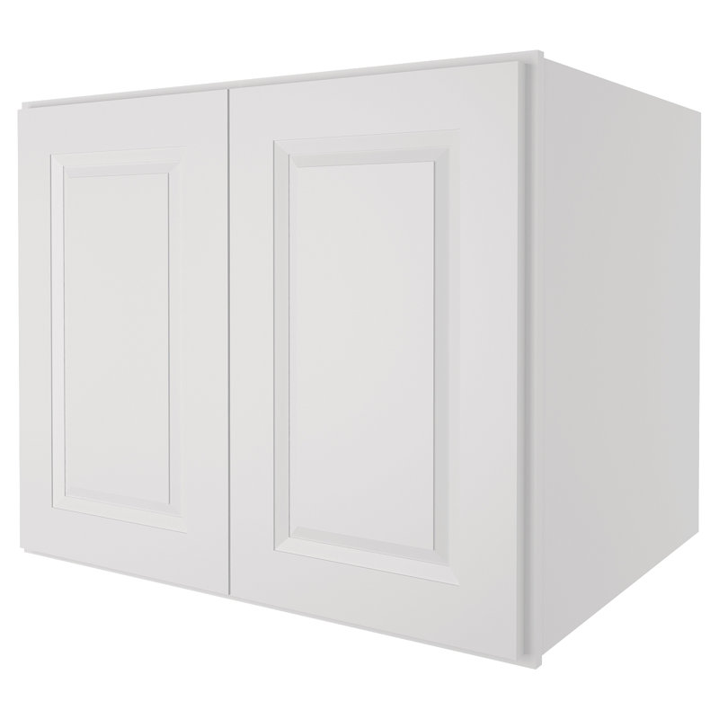 Armoire murale standard en contreplaqué, Style Shaker gris anthracite, H 24 po x l 30 po x P 24 po