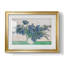 Irises-Vincent van Gogh-Reproduction encadrée avec passe-partout et verre-1890-2089150224-2089150226-2089150229