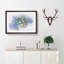 The Rubik Cube in Abstract - Picture Frame Graphic Art Print on MDF-55771060-55771061