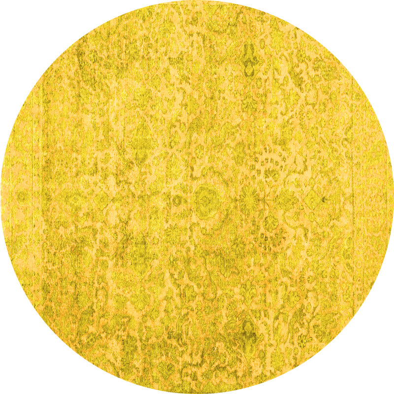 Performance Ikat Indoor Rug, Round 8'