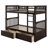 Bunk Bed With Drawers-1650310051