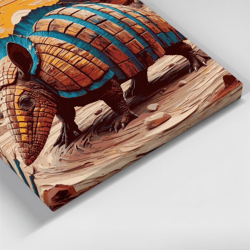 «Southwestern Animals», art mural 3 sur toile, H 8 po x l 10 po