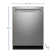 GE Appliances 24" 47 Decibel ENERGY STAR Certified Built-in Front Control Dishwasher with Adjustable Rack and Tall Tub