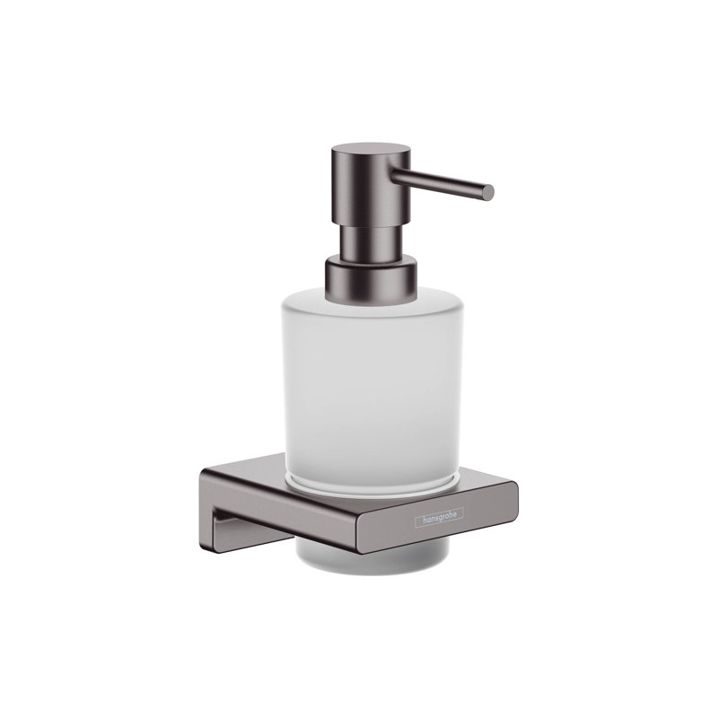 Hansgrohe AddStoris Liquid Soap Dispenser, Brushed Black Chrome