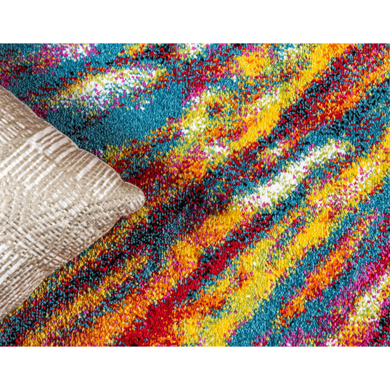Stilson Abstract Indoor Rug, Runner 2' x 6'1"