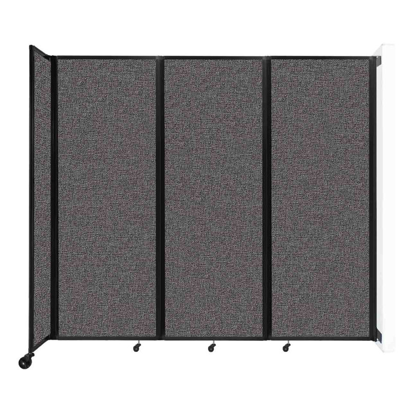 Paravent pliant, Gris anthracite, H 90 po x l 102 po x P 12 po, 7
