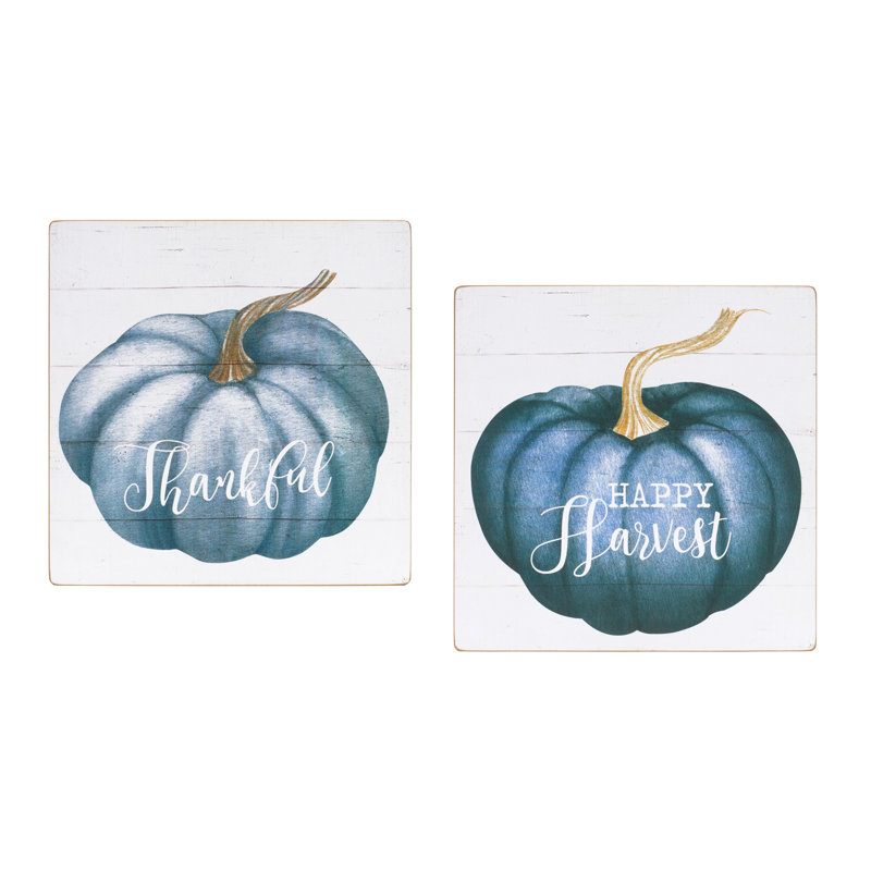 «Pumpkin Sentiment» (ensemble de 4)