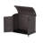 Arc Lid Rattan Horizontal Garbage Shed-61402951