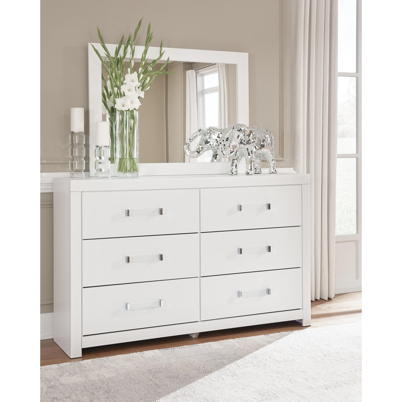 Commode et miroir Lumberton