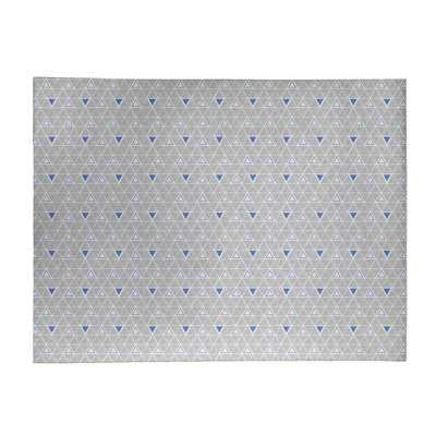 Chenille Geometric Indoor Rug