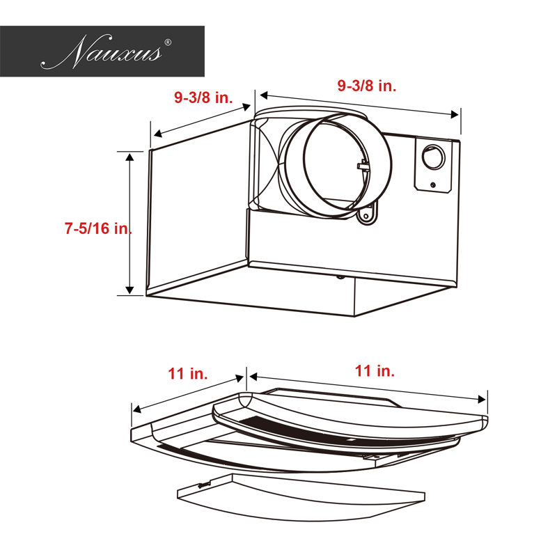 90 CFM Bathroom Fan