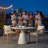 Palea Indoor Outdoor Dining Table In White Concrete Finish