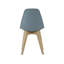 Mingus Plastic Dining Chairs with Solid Wooden Legs - Retro Side Chair for Dining Room Kitchen Living Room Office-1837013394-1765017604