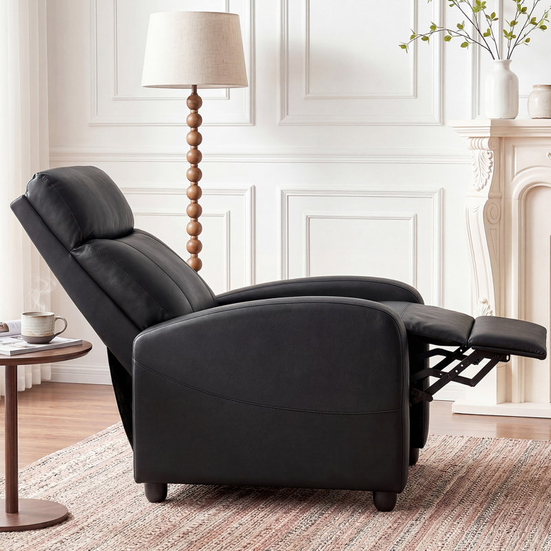 Fauteuil inclinable standard de 25,2 po Nailea, Noir