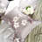 Satin Floral Duvet Cover-1332975788