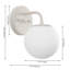 Meuble-lavabo contemporain à 1 lumière Louis-184601379-184601378