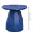 Round Patio Side Table, Metal Steel Outdoor Side Table, Patio Accent End Table-1450385994