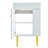 21.6" White Bathroom Vanity