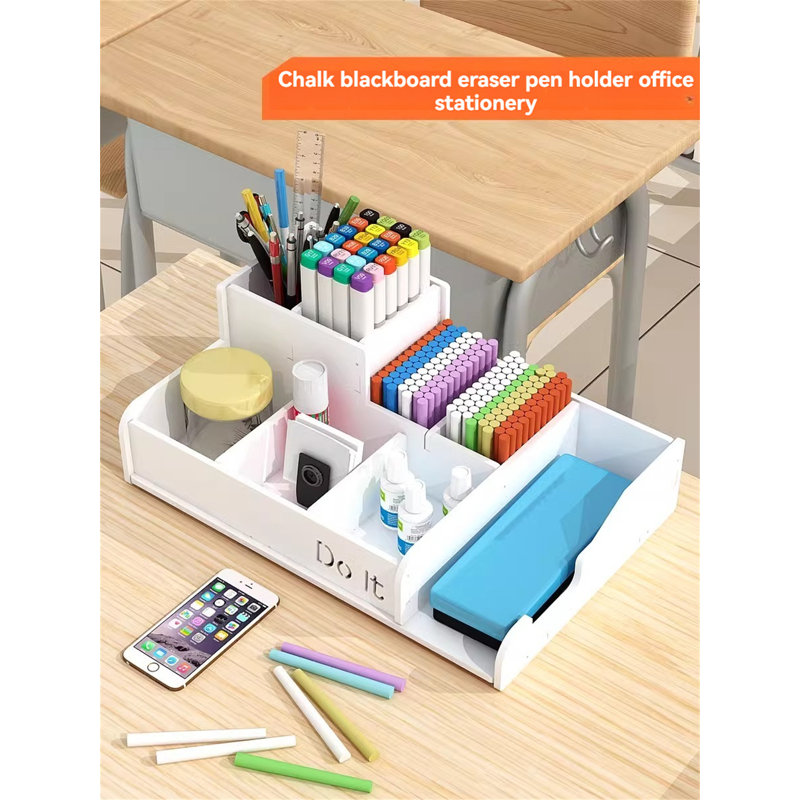 Boîte de rangement en classe, organisateur de bureau