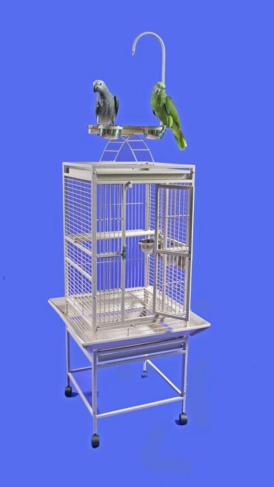 Tucker Murphy Pet™ 63'' Victorian Top Floor Bird Cage with Wheels & Reviews  - Wayfair Canada
