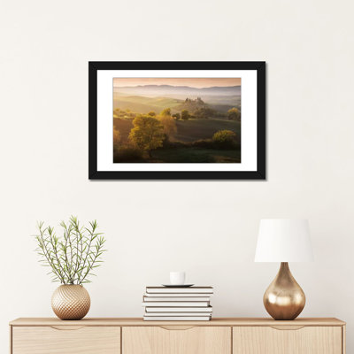 «Autumn in Tuscany II», impression sur toile