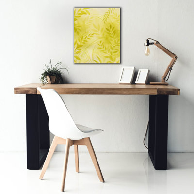  «Gilded Shadows 1» par Grace Popp, art mural sur toile, 20 po x 24 po