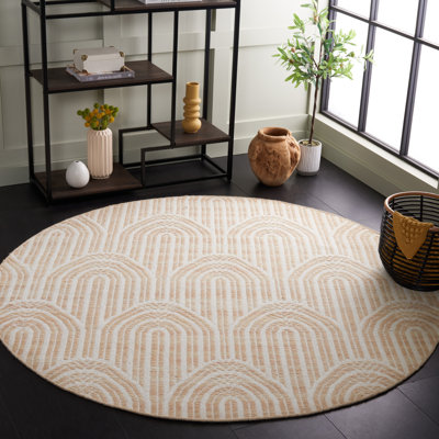 Koletyn Hand Woven Wool Abstract Rug