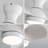 23 Inch Indoor Ceiling Fan With 3 Color Dimmable 3 ABS Blades Remote Control Reversible DC Motor White With 18W Led Light-1512172047-1512172045