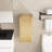 Natural Oak Bathroom Floating Side Cabinet
