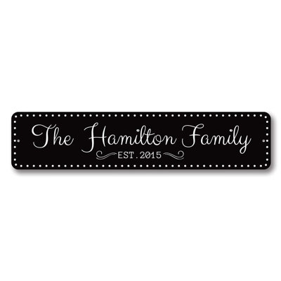 Wedding Custom Aluminum Sign