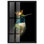 Art mural oiseau couronné azur II Shadowbox
