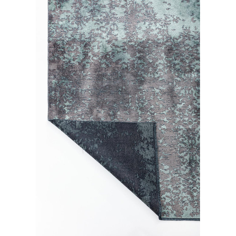 Dazire Vintage Look Hand Loom Indoor / Outdoor Area Rug, Rectangle 5'3" x 7'7"