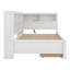 Lit de jour en bois: 2 tiroirs, tablette de rangement et ports de chargement USB équipés-1159066802-1159066801